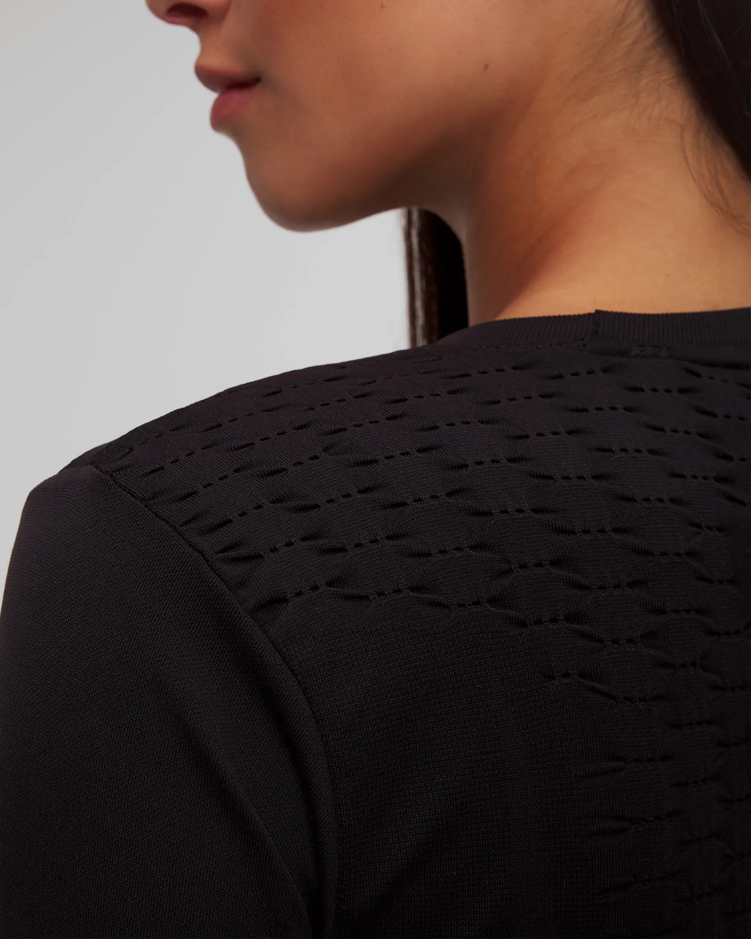 Maglietta a maniche lunghe nera da donna X-Bionic X-Ential Shirt LS y1x9w24w-b120