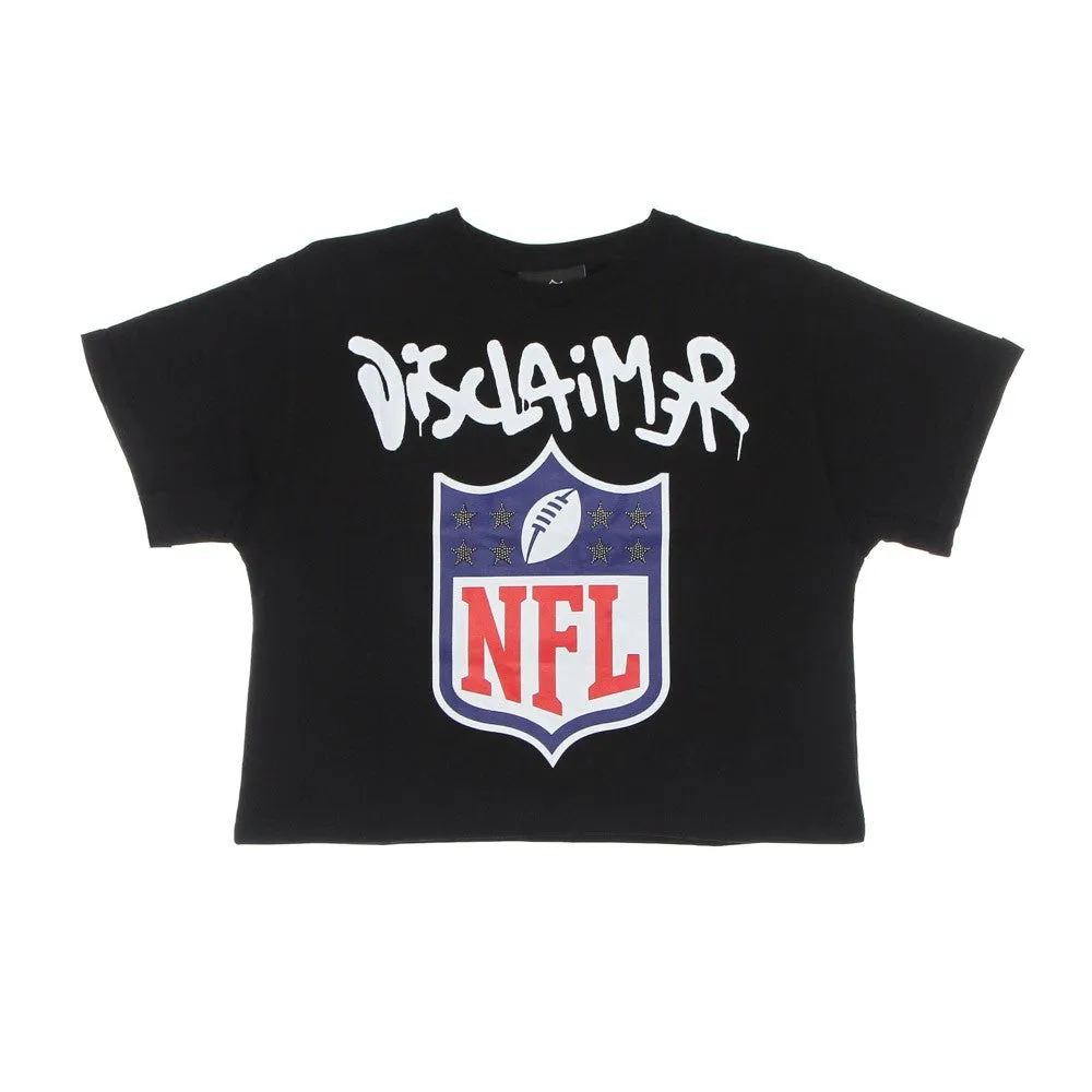 Maglietta Corta Donna Logo Tee X Nfl Black