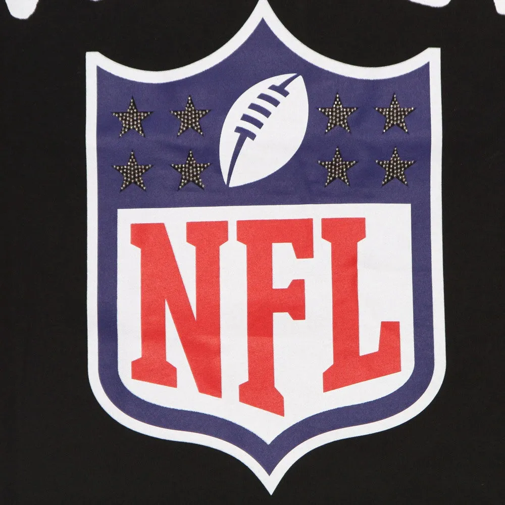 Maglietta Corta Donna Logo Tee X Nfl Black