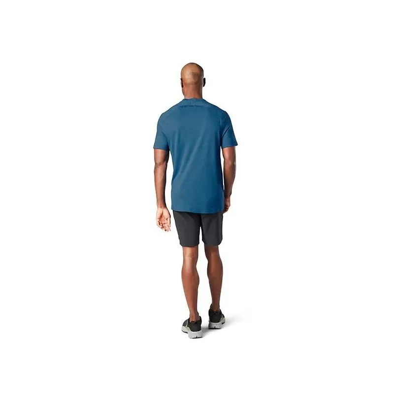 Maglietta Smartwool Merino Sport 150 Tech (blu nettuno chiaro) uomo