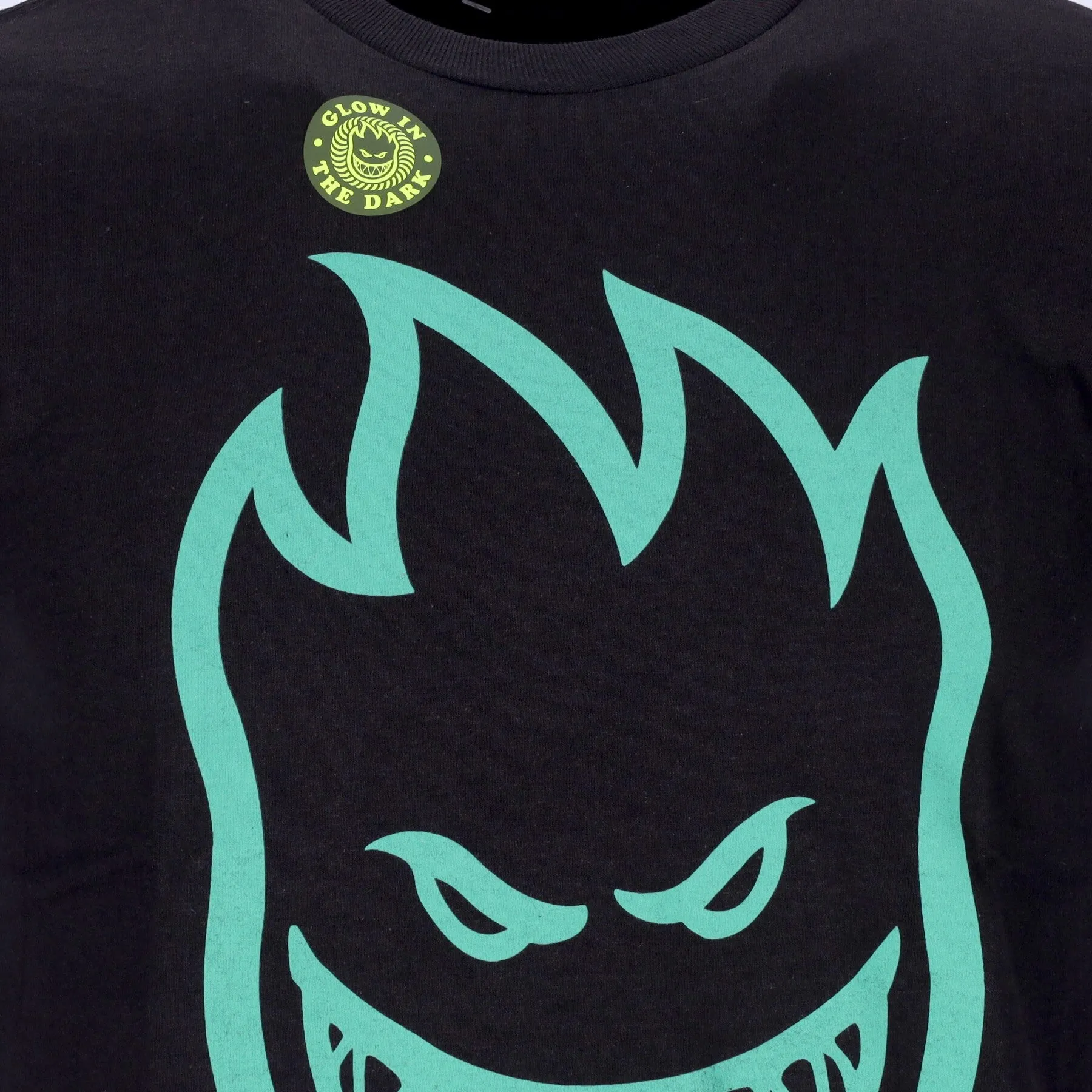Maglietta Uomo Bighead Glow Tee Black
