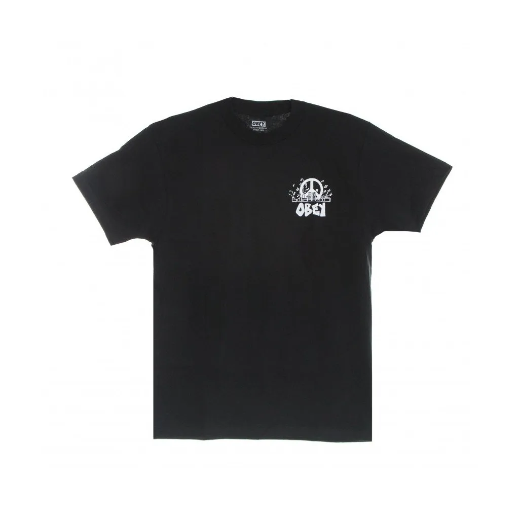 maglietta uomo city block classic tee BLACK