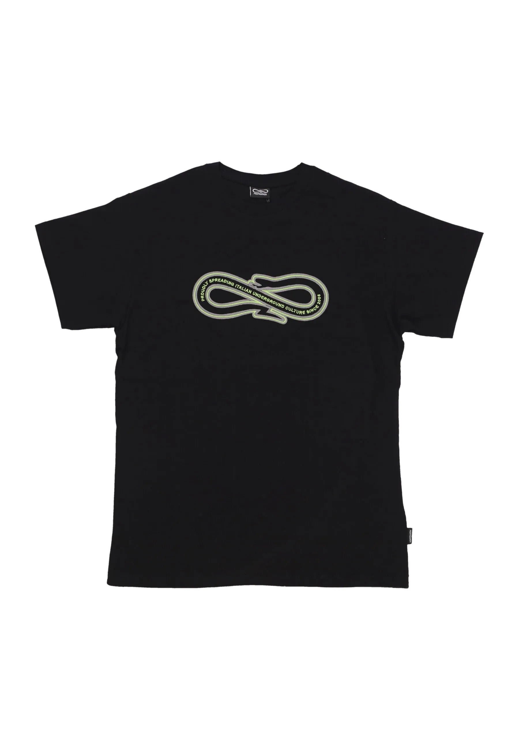 Maglietta Uomo Logo Baseball Tee Black