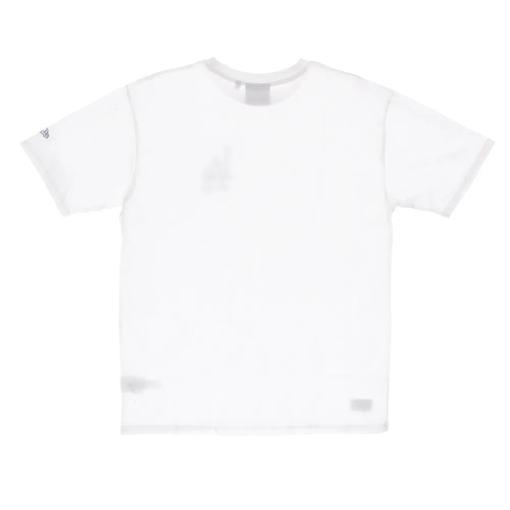 Maglietta Uomo Mlb Big Logo Oversized Tee Losdod White/iridescent