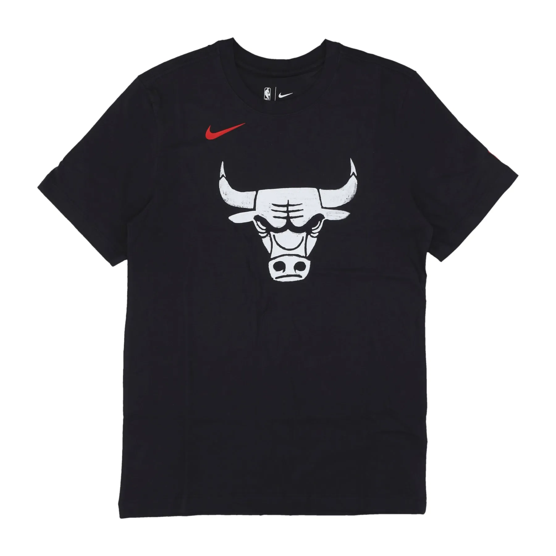 Maglietta Uomo Nba City Edition Logo Tee Chibul Black