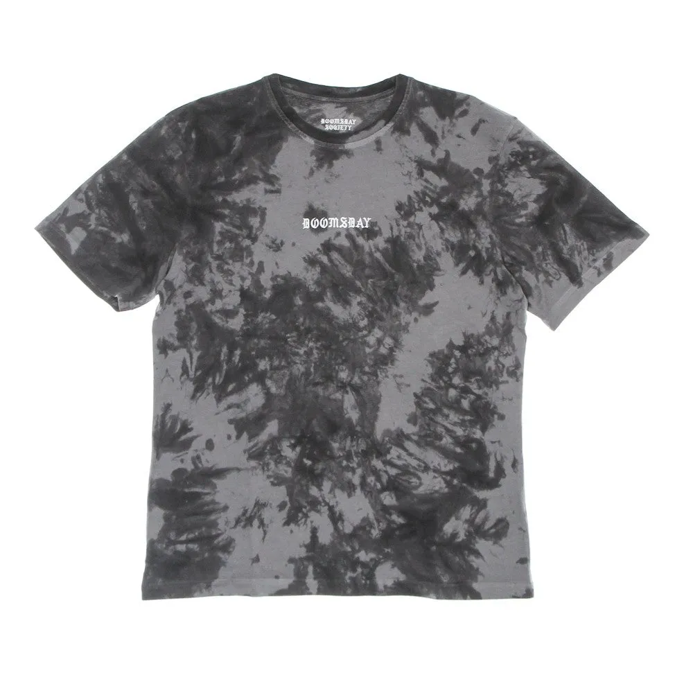 Maglietta Uomo No More Space Tee Black/white Tie Dye