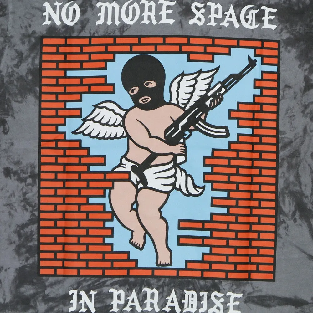 Maglietta Uomo No More Space Tee Black/white Tie Dye