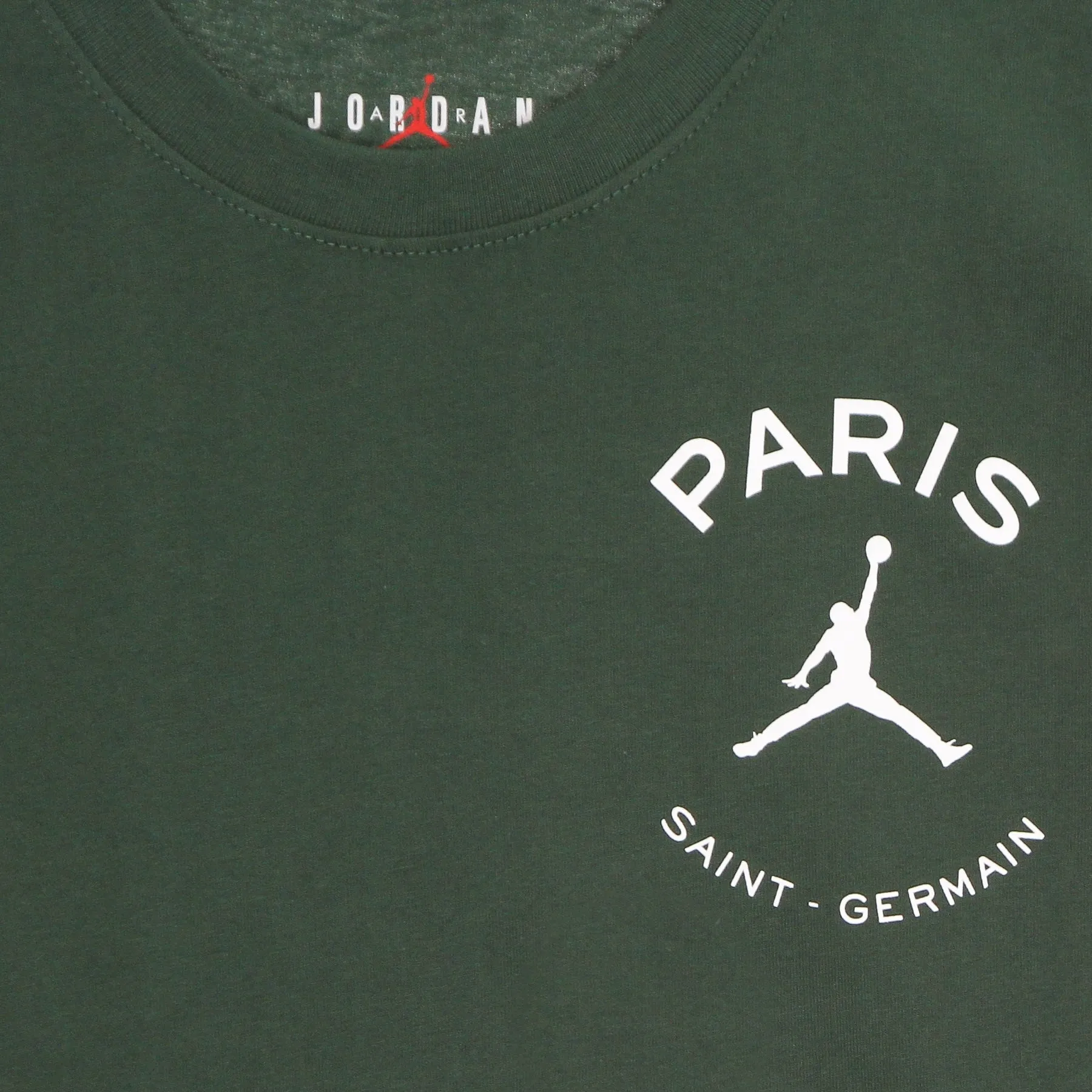 Maglietta Uomo Paris Saint-germain Logo Tee Noble Green/white