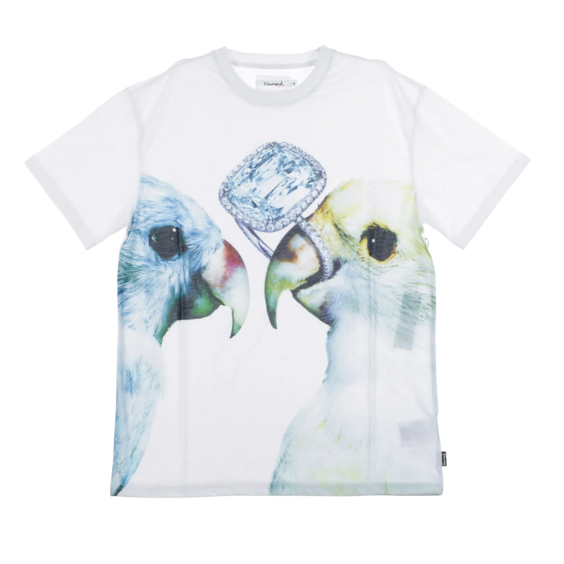 Maglietta Uomo Perroquet White