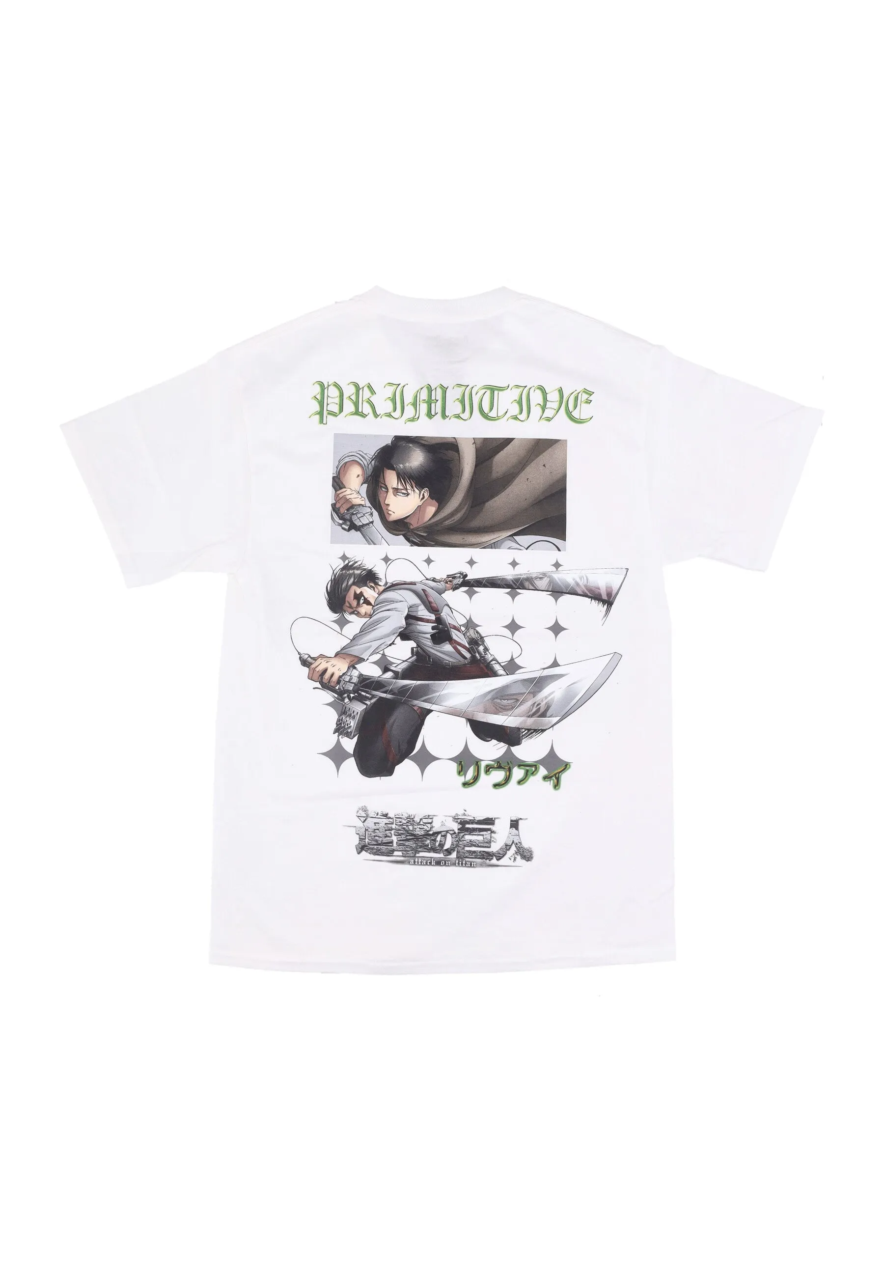 Maglietta Uomo Scout Tee X Attack On Titan White