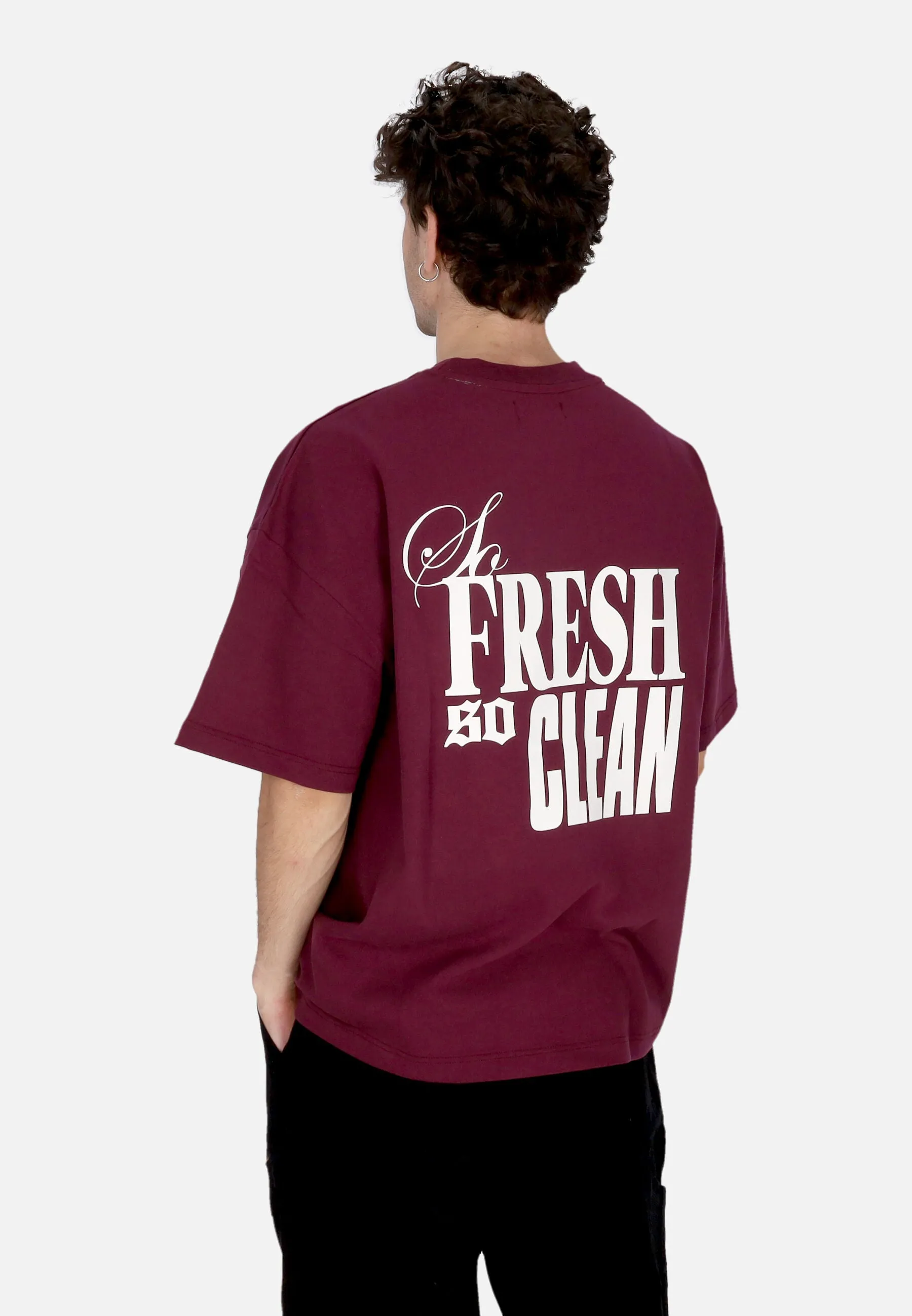 Maglietta Uomo So Fresh So Clean Tee Plum