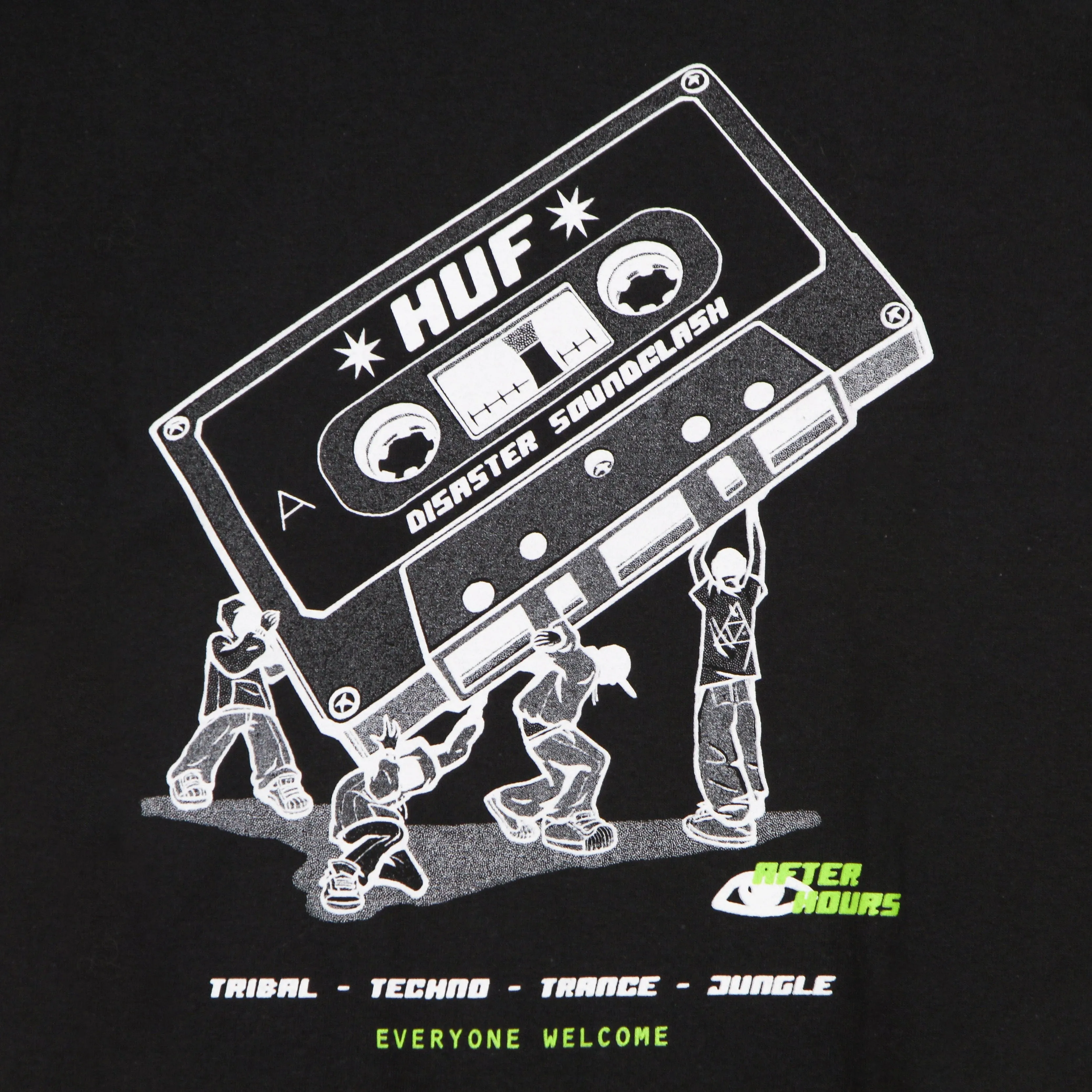 Maglietta Uomo Soundclash Tee Black