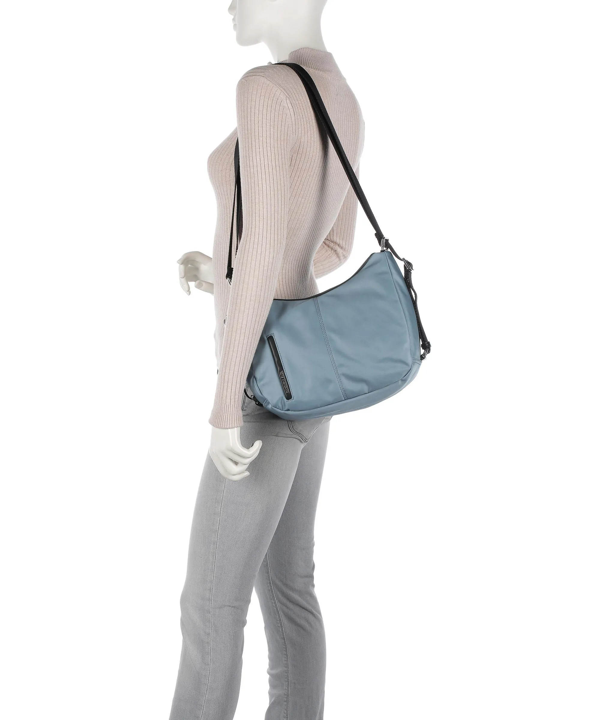  Mandarina Duck Hunter Borsa a tracolla nylon blu-grigio  