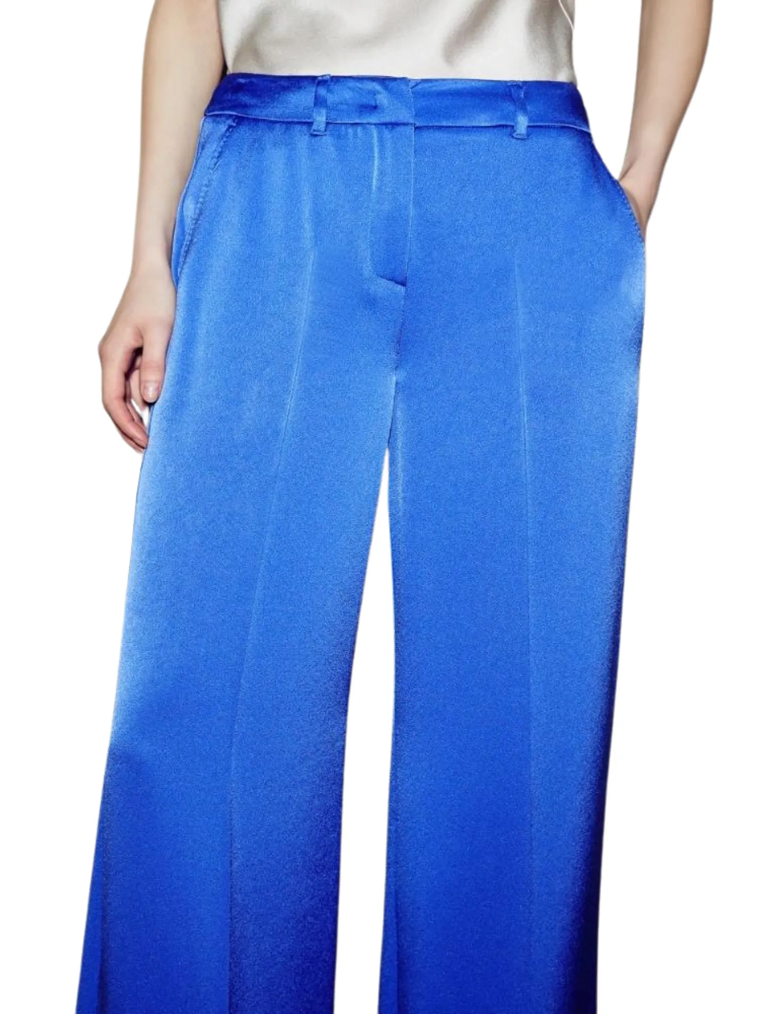 marella pantaloni in satin