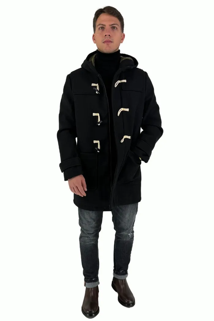 Markup parka a tinta unita con cappuccio mk594620