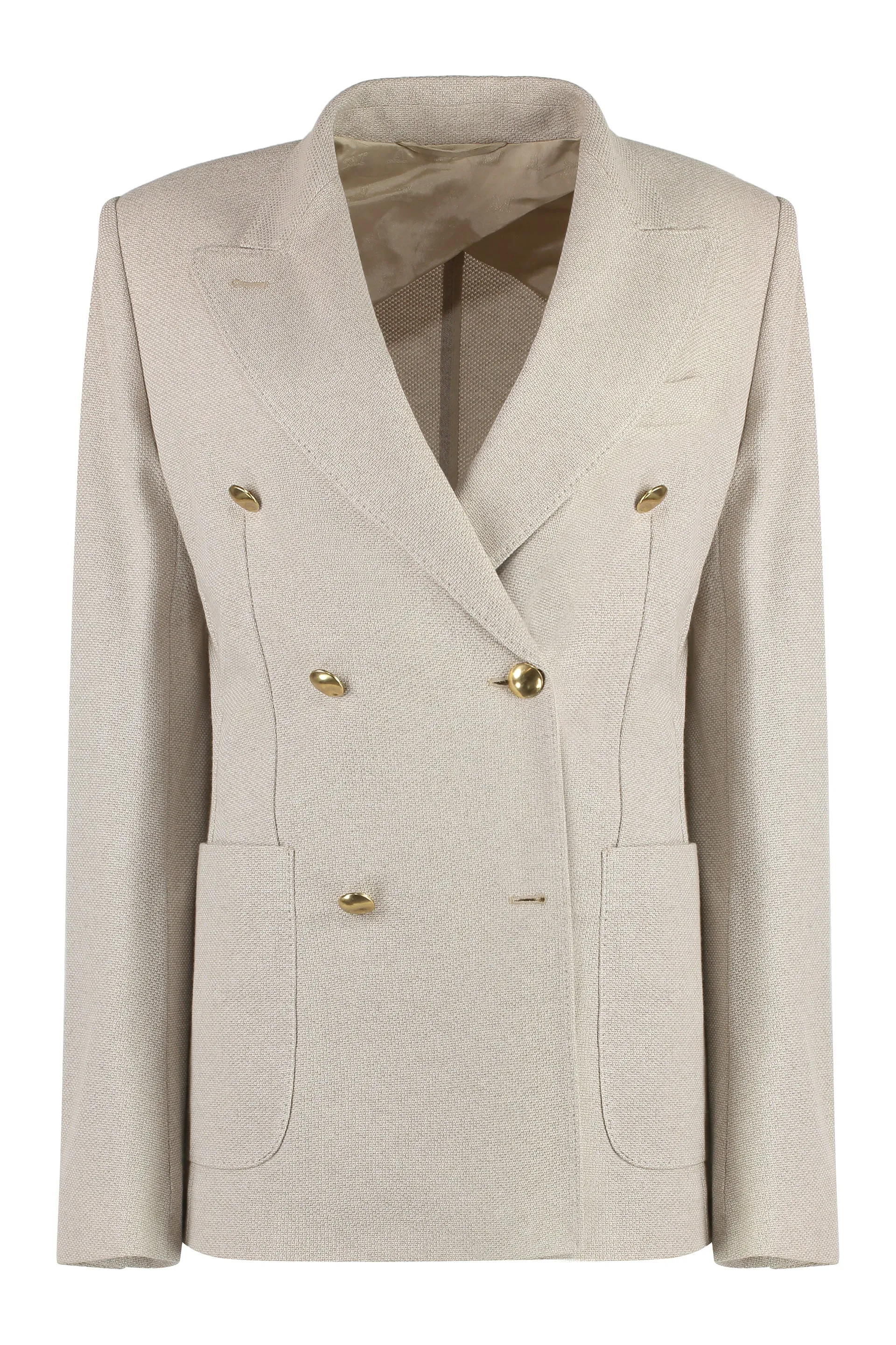 Max Mara Blazer doppiopetto Vanadio in cotone