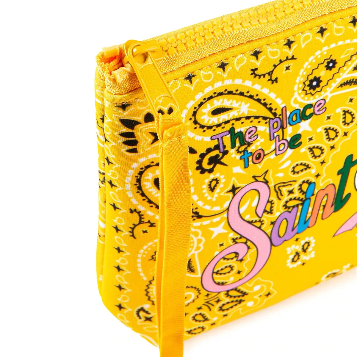 Mc2 Saint Barth clutch bag in Scuba / Yellow