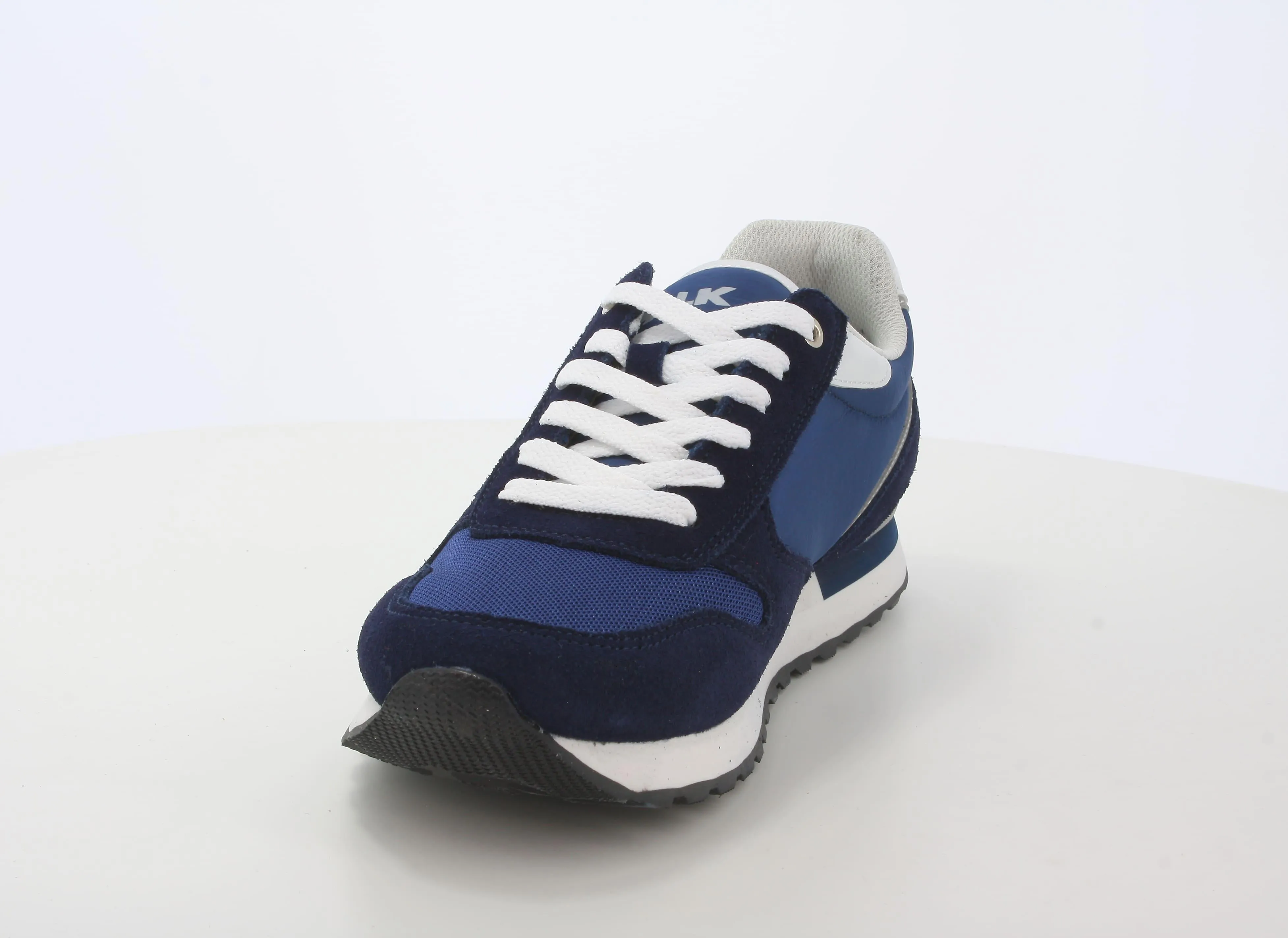 Melluso uomo sneakers in tessuto e camoscio