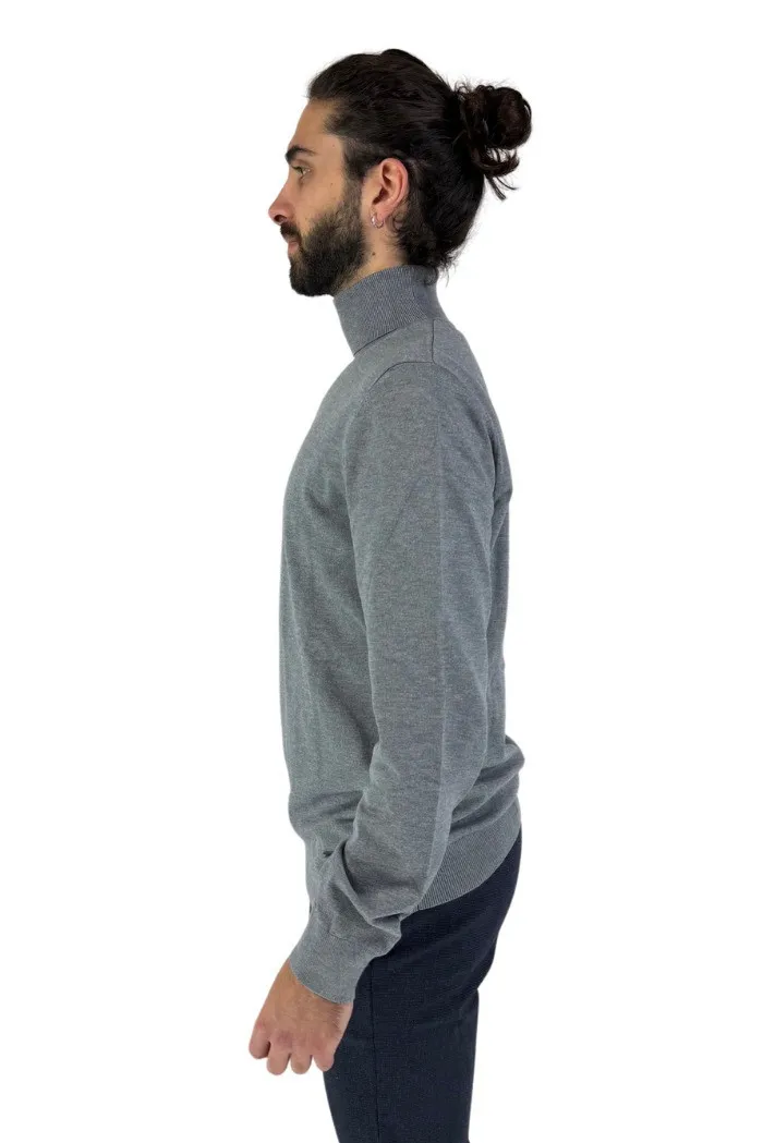 Nerovago dolcevita basic in misto viscosa 730007