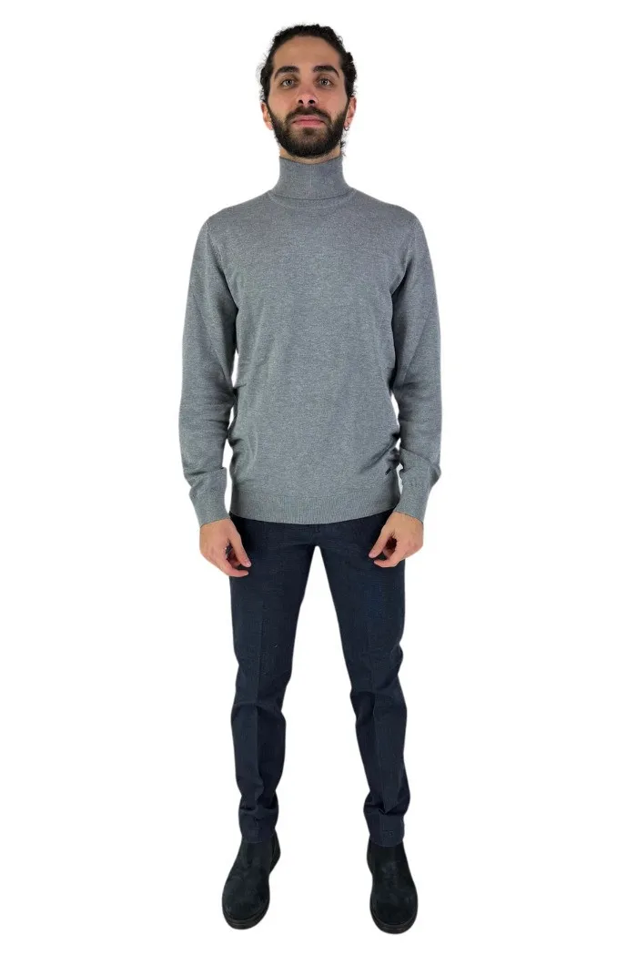 Nerovago dolcevita basic in misto viscosa 730007