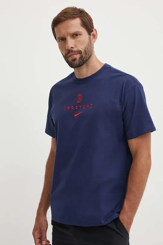 Nike t-shirt in cotone Boston Red Sox