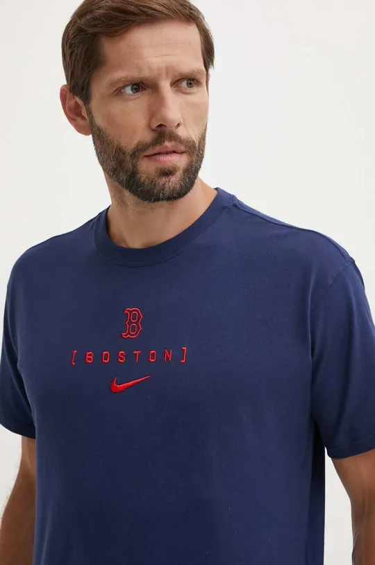 Nike t-shirt in cotone Boston Red Sox