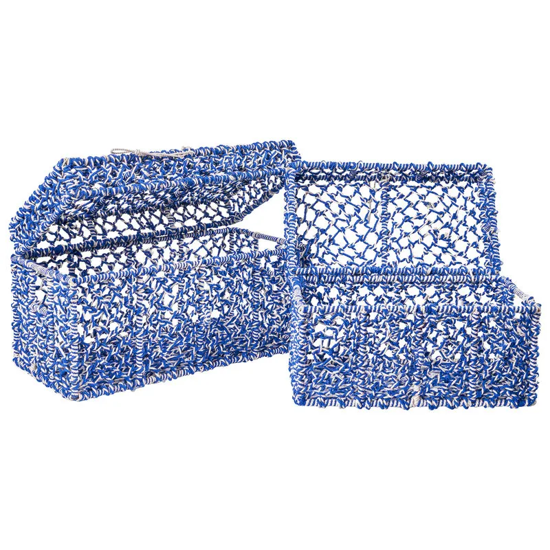 Novità Home Bauli set 1/2 blue e bianchi