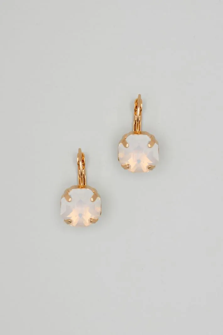 Orecchini con strass geometrici