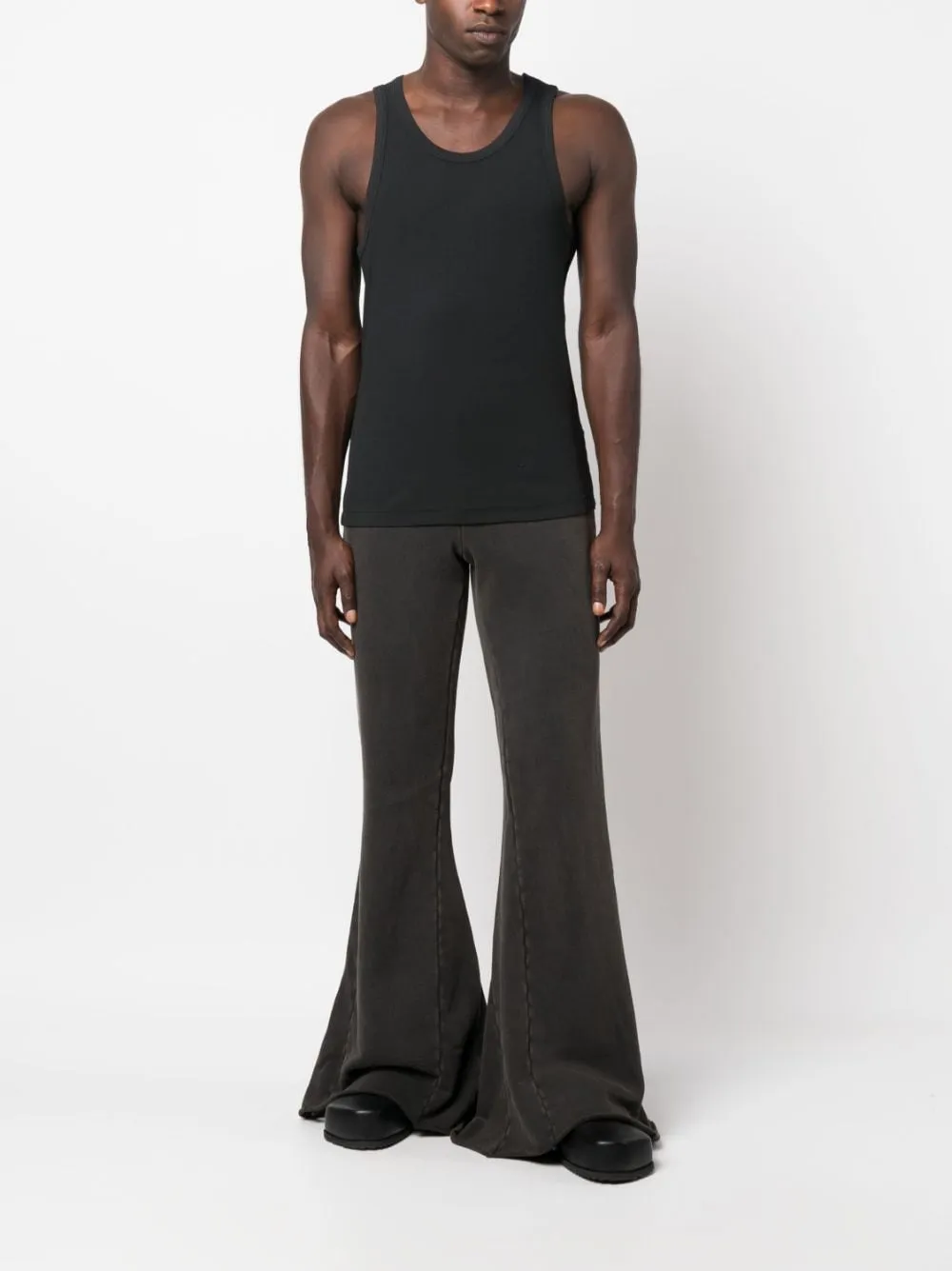 Pantaloni sportivi svasati in nero Entire Studios - unisex