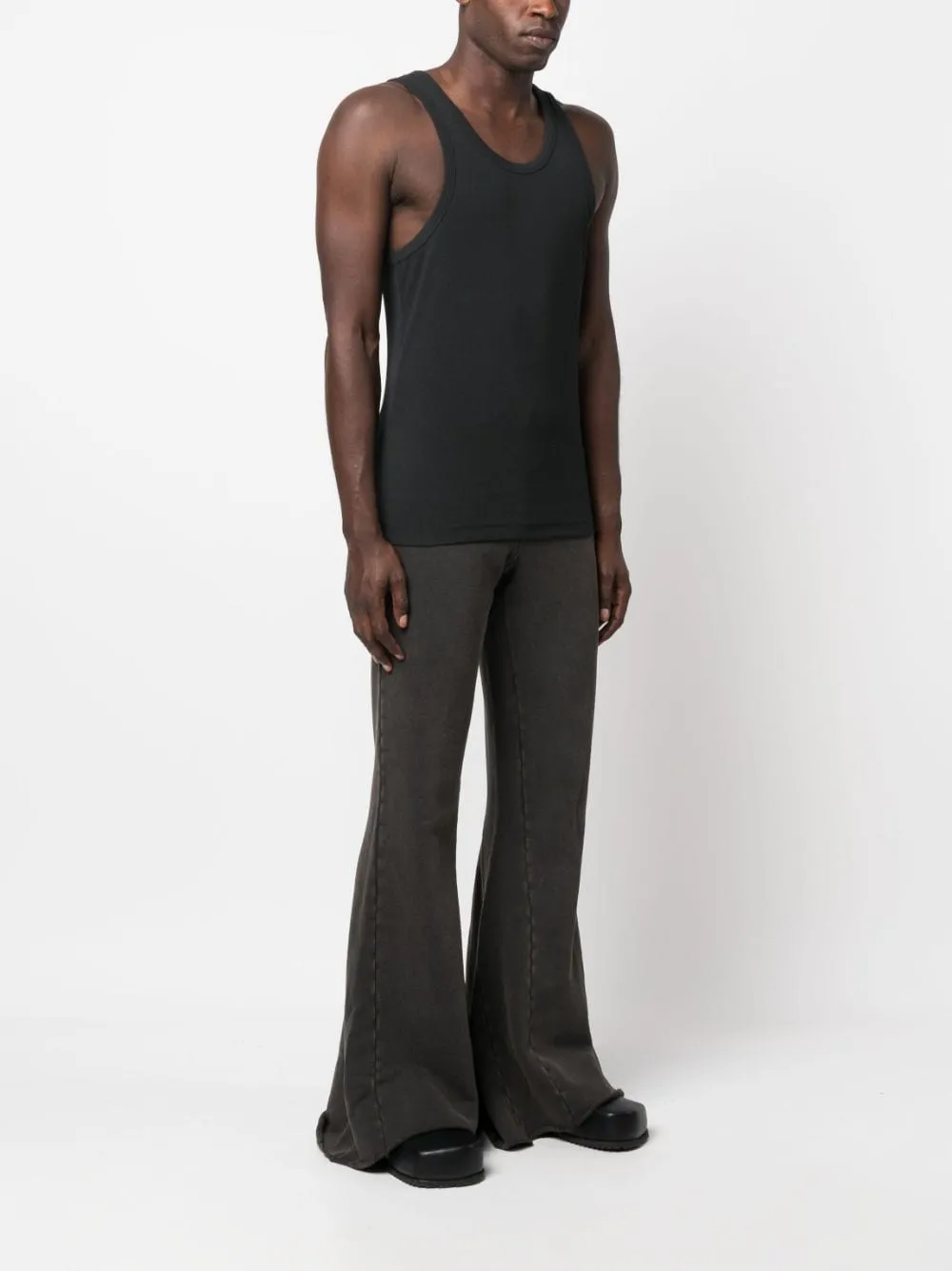 Pantaloni sportivi svasati in nero Entire Studios - unisex