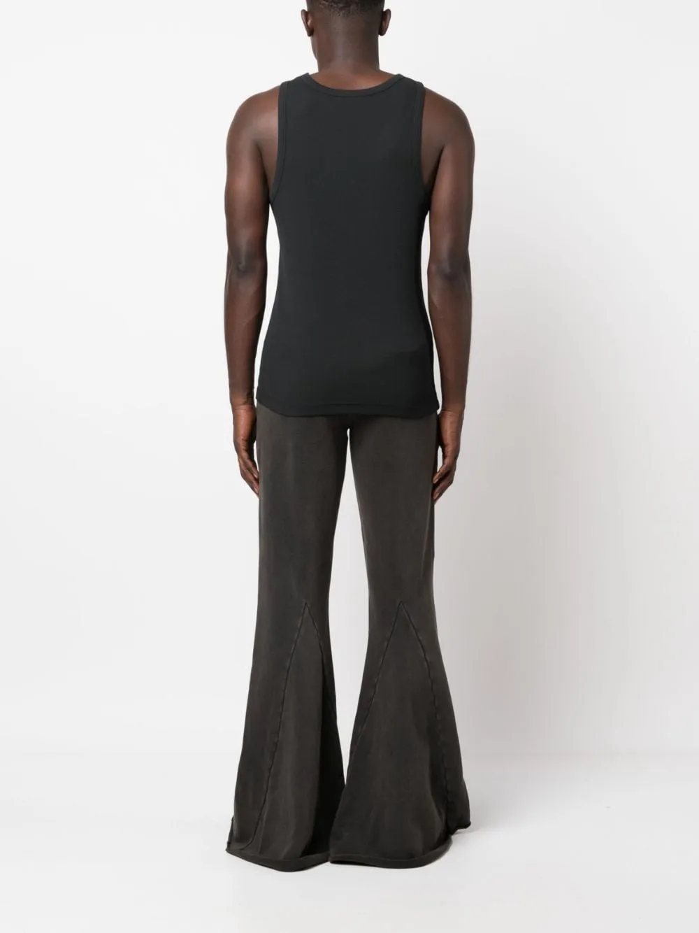 Pantaloni sportivi svasati in nero Entire Studios - unisex
