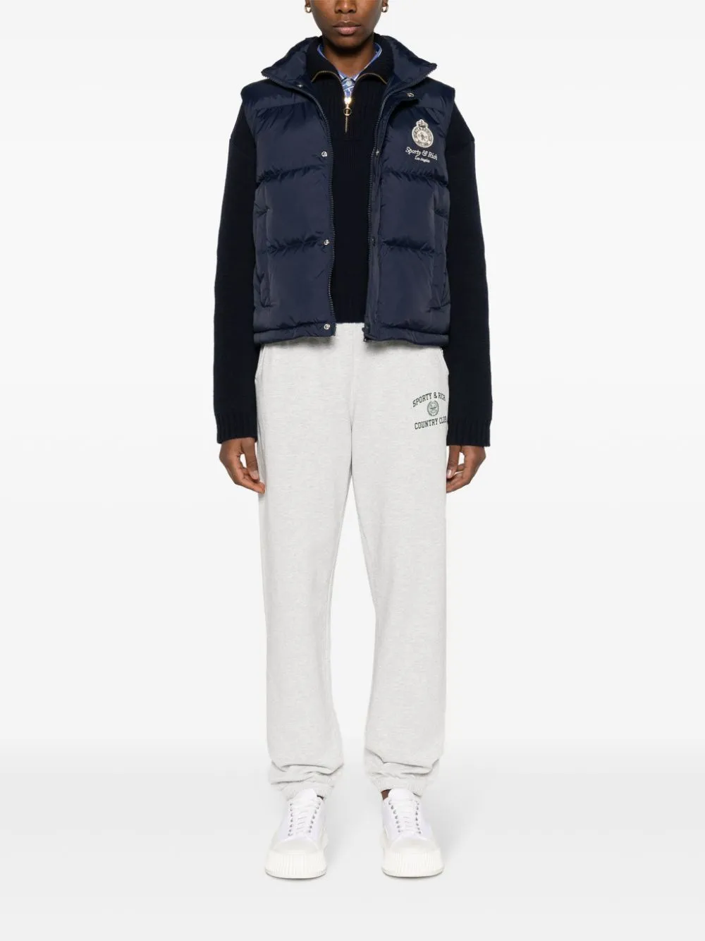 Pantaloni sportivi Varsity Crest in grigio - unisex