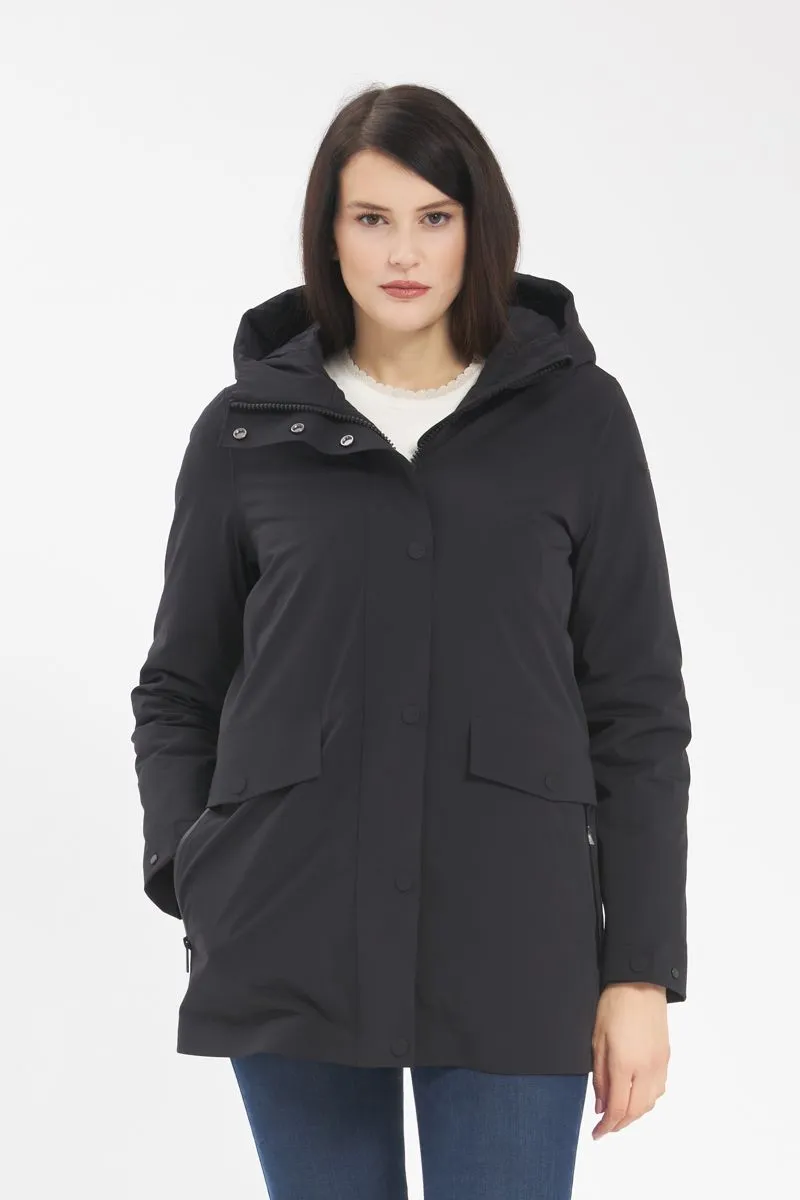 Parka Donna Nero
