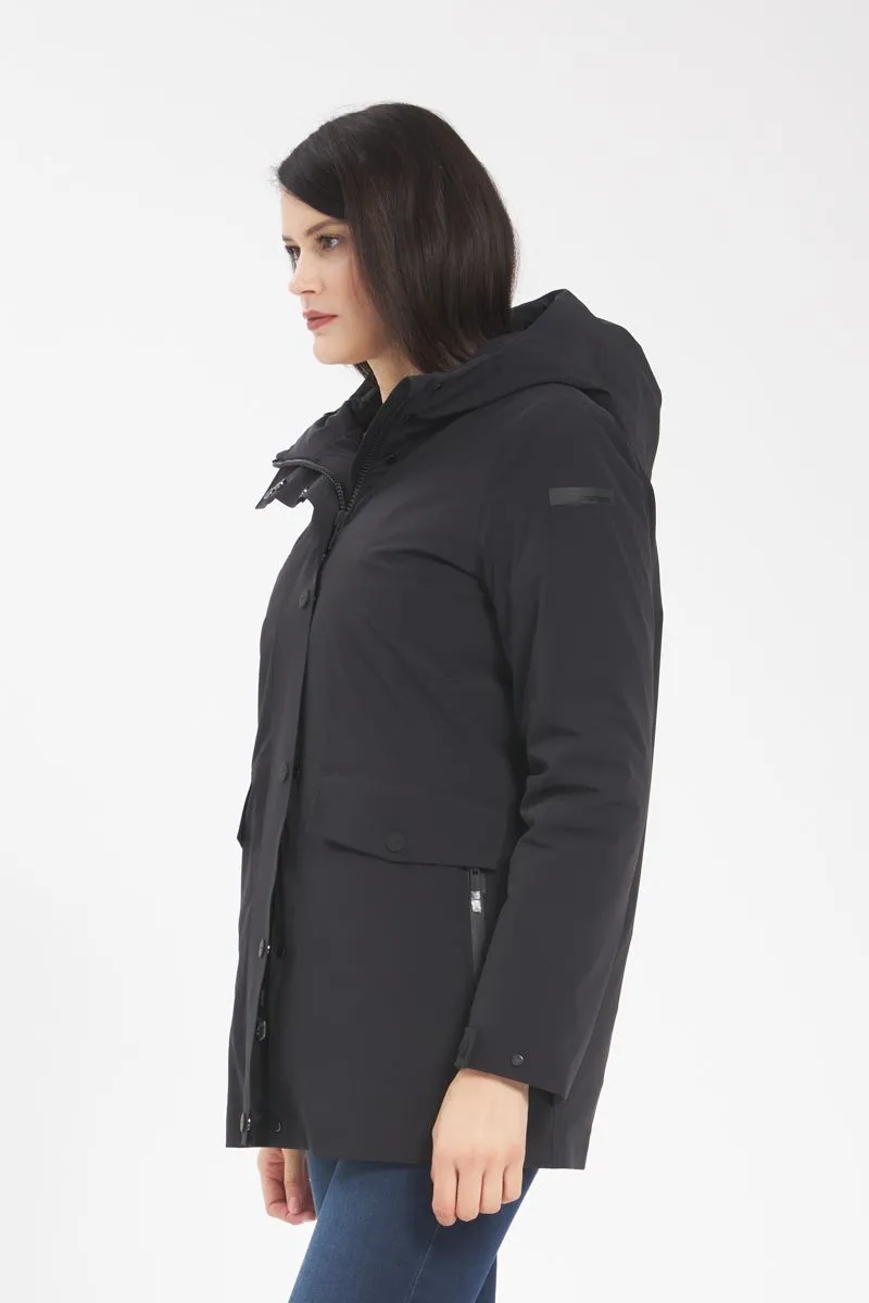 Parka Donna Nero