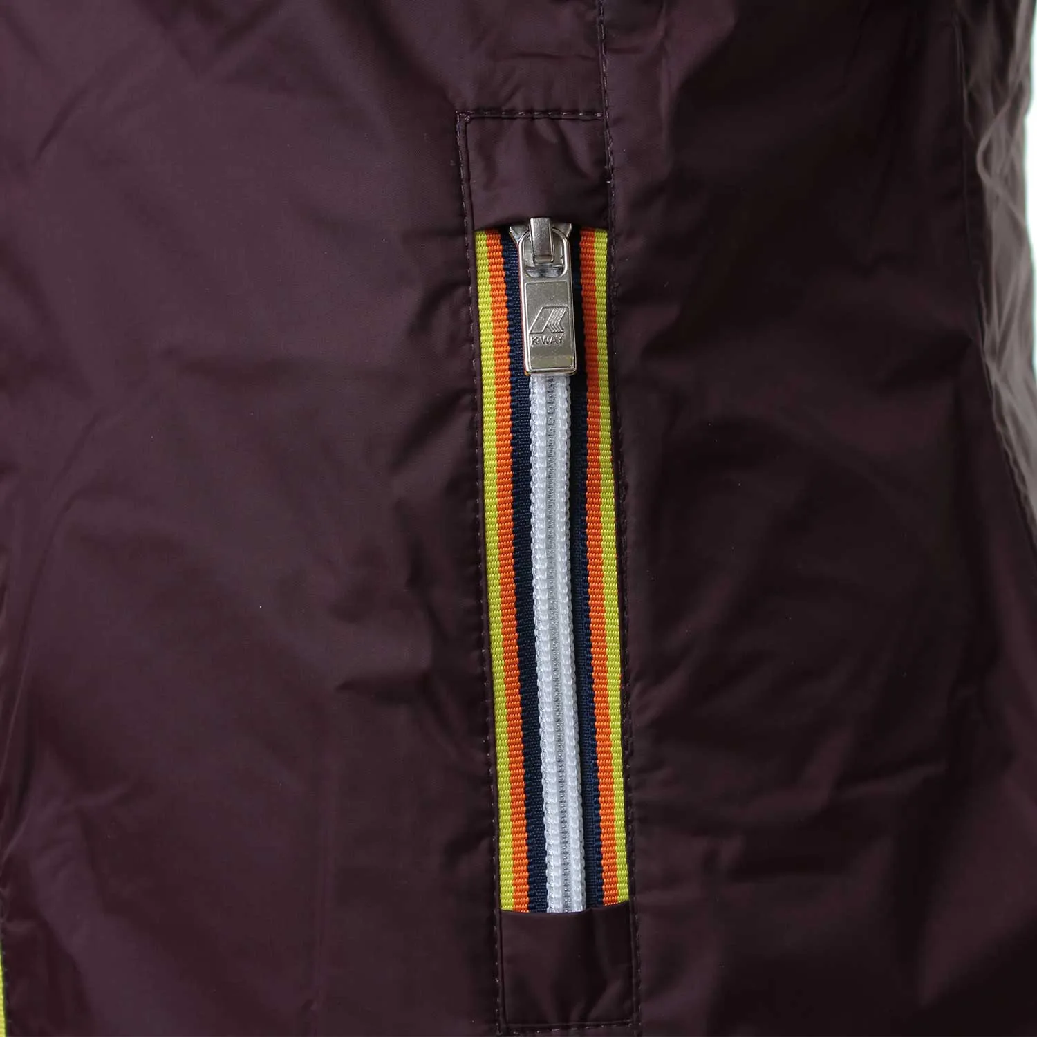 Parka Girl Double Marrone E Rosa