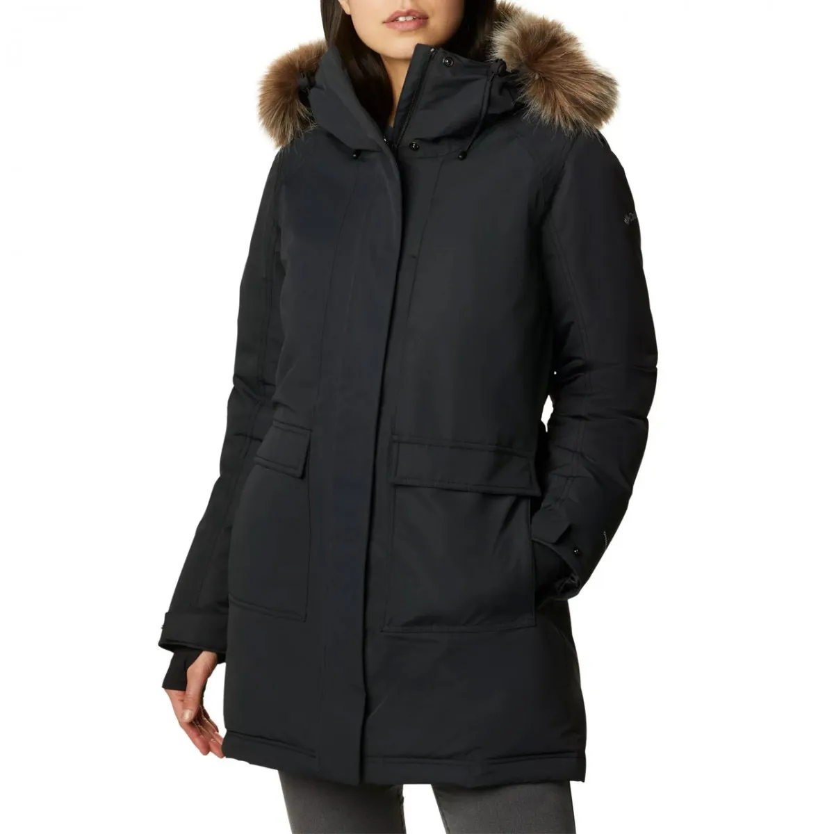 Parka Imbottito Little Si, Nero