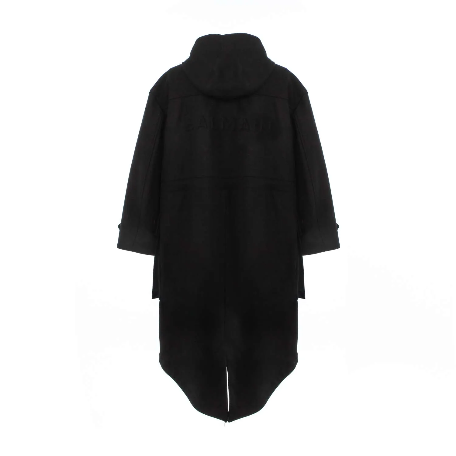 Parka Unisex Nero Di Lana Teenager