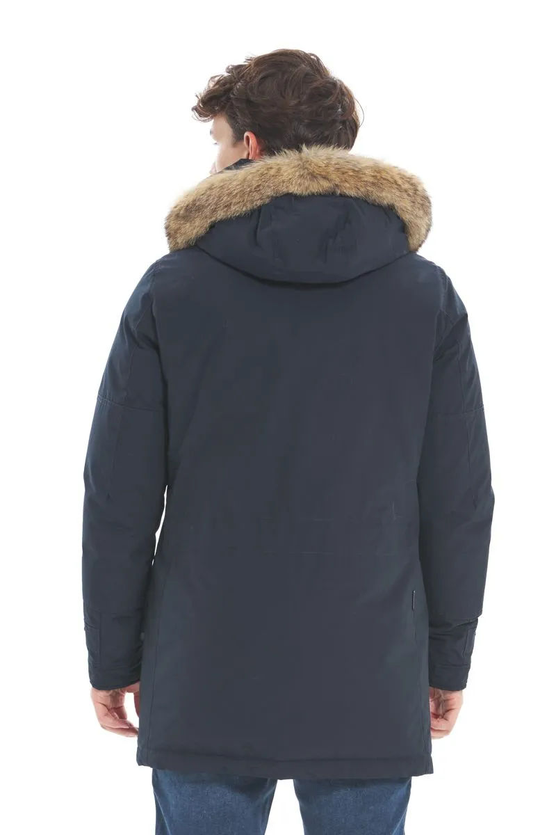 Parka Uomo Blu