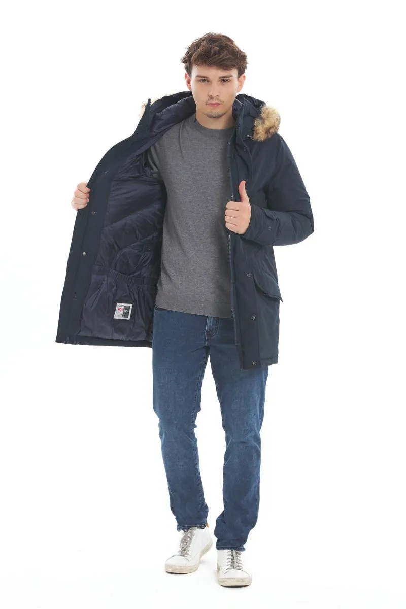 Parka Uomo Blu