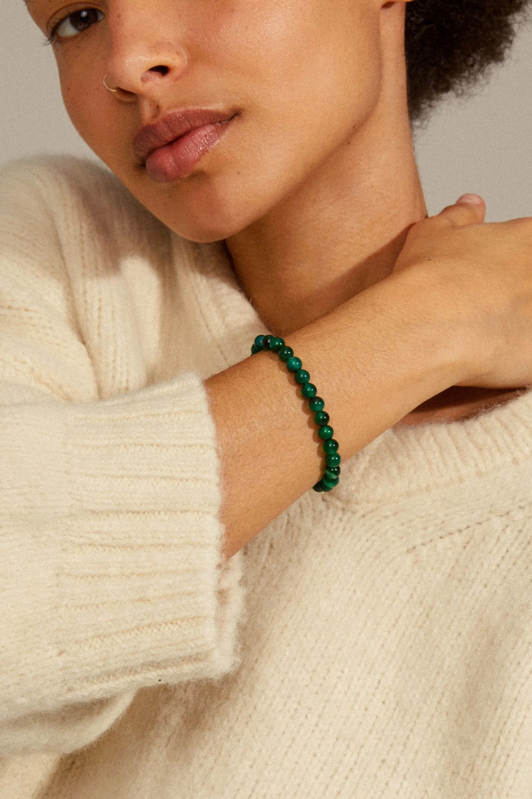 PILGRIM - Verde - Powerstone - Bracciale