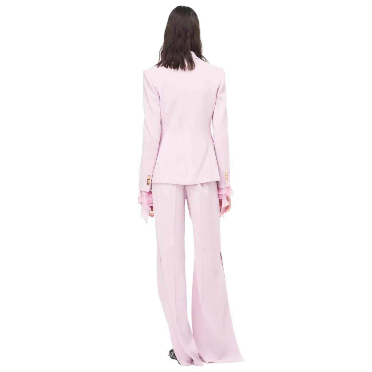 Pinko blazer doppiopetto rosa