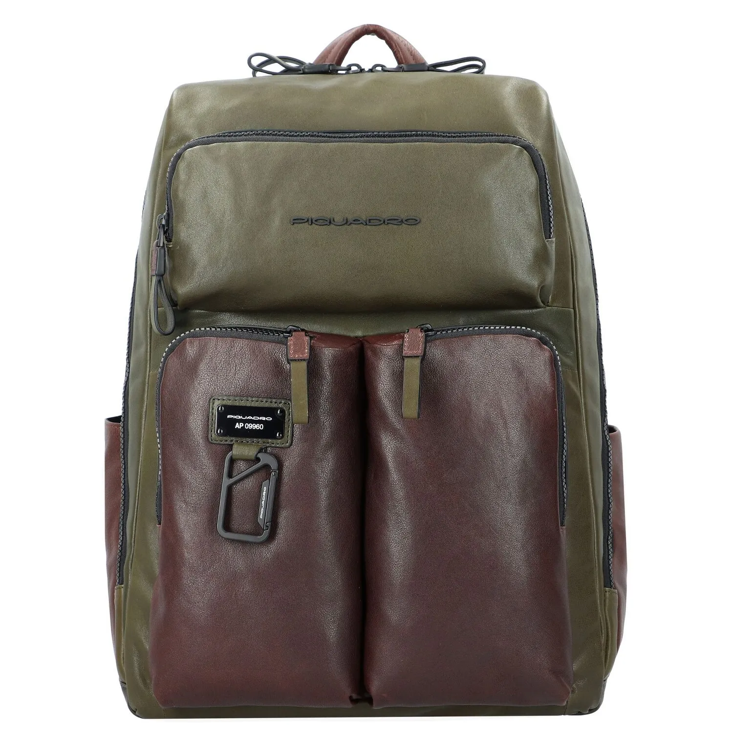 Piquadro Harper Zaino RFID in pelle 46 cm Scomparto per laptop