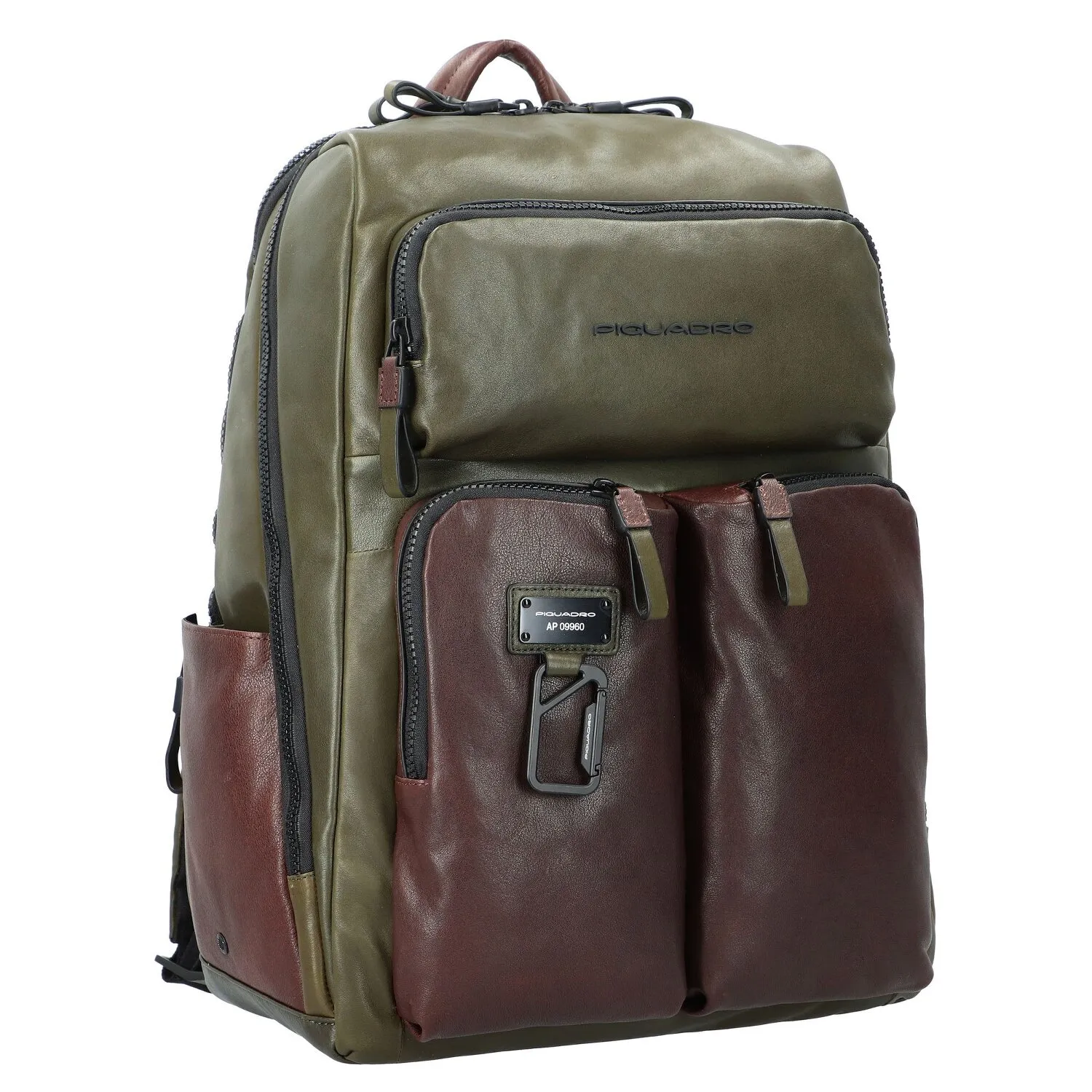 Piquadro Harper Zaino RFID in pelle 46 cm Scomparto per laptop