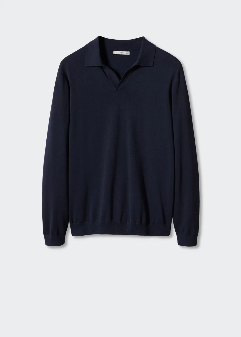 Polo maglia maniche lunghe