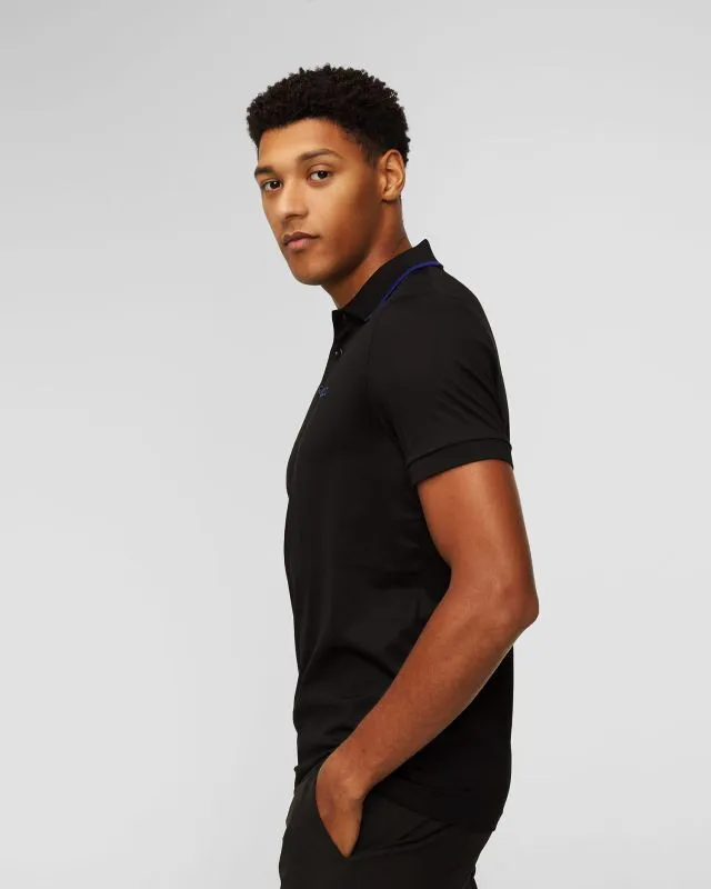 Polo nera da uomo Hugo Boss Paddy