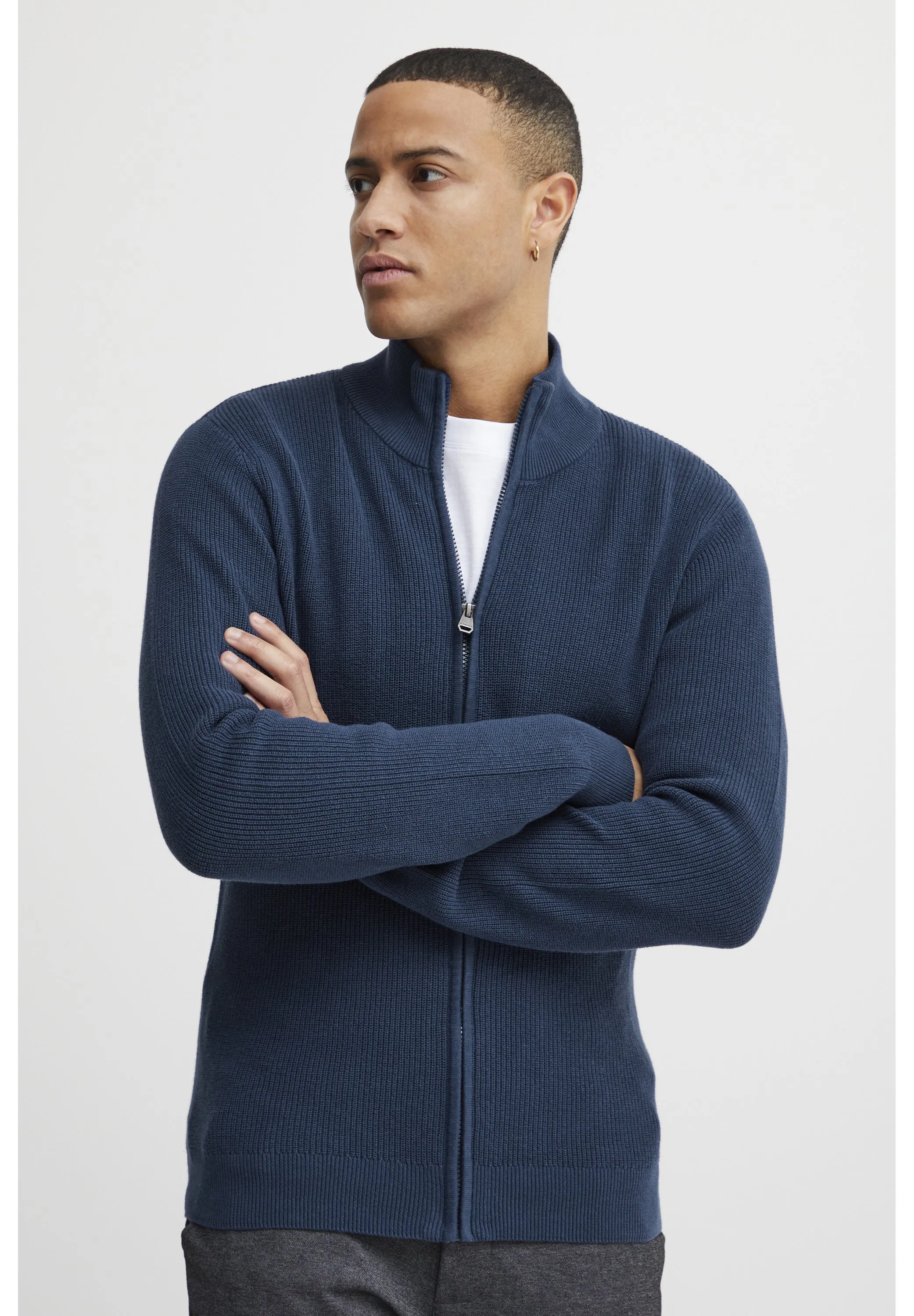 PREDU FEINSTRICK ZIP - Cardigan