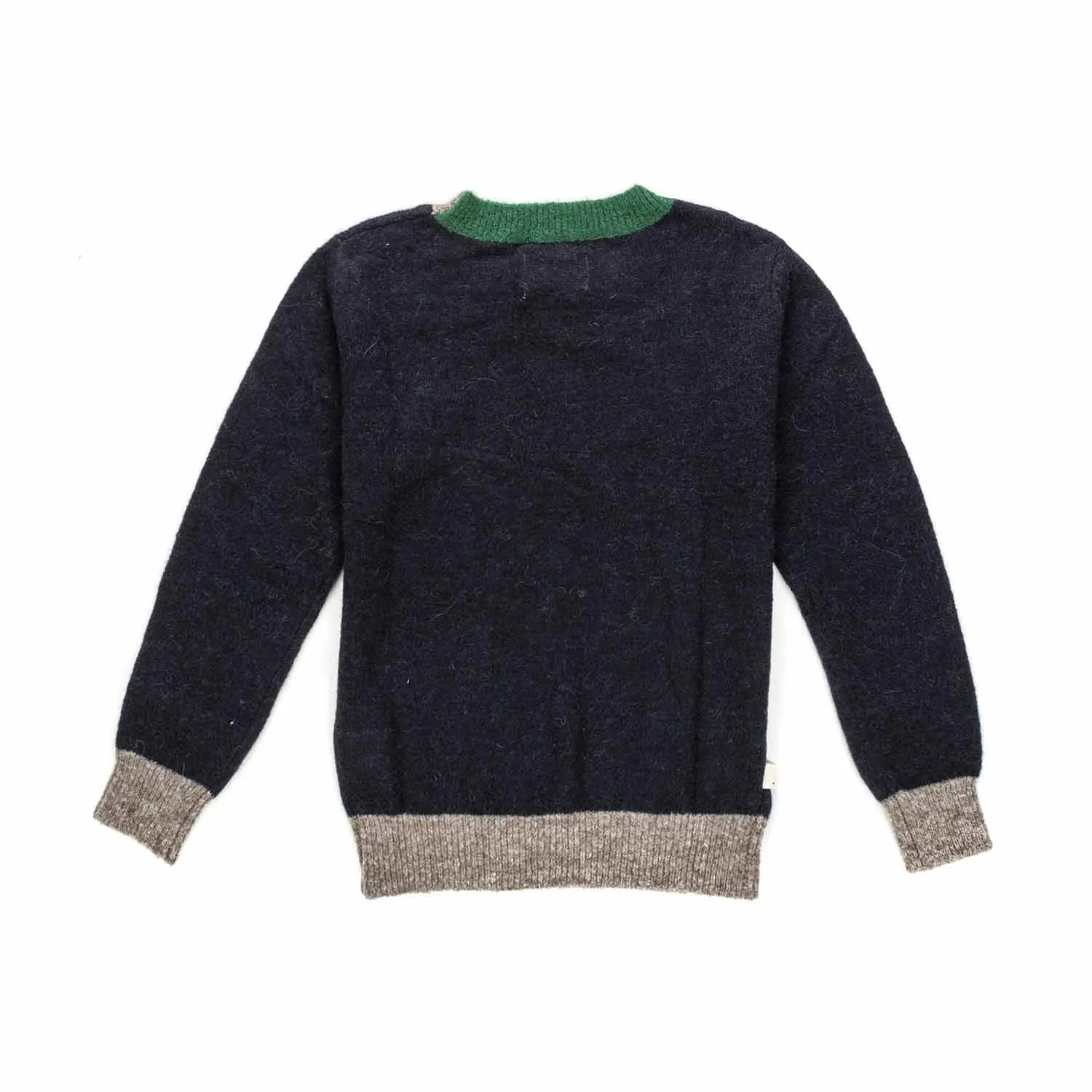 Pullover Blu Bambina Girl