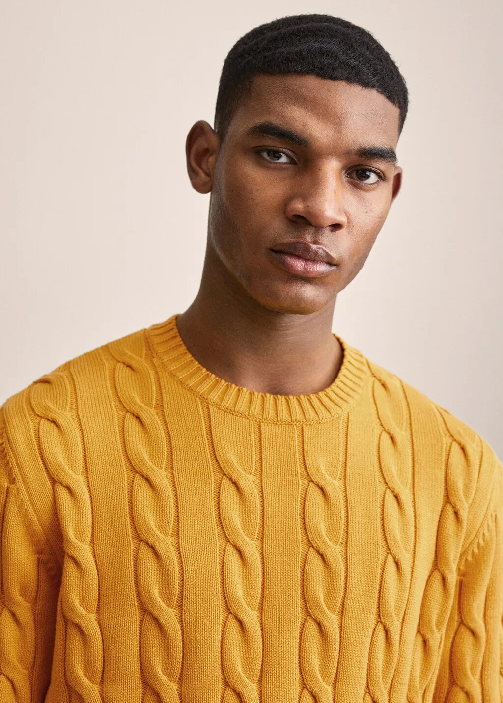 Pullover cotone intrecciato