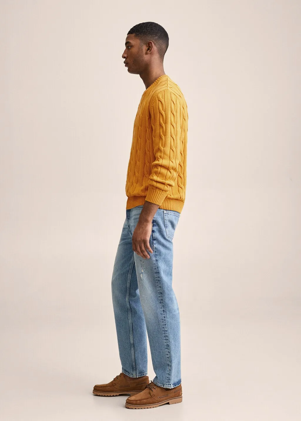 Pullover cotone intrecciato