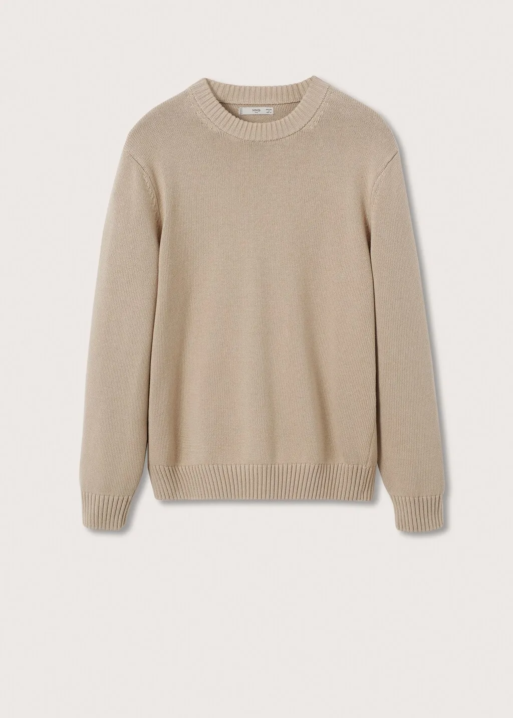 Pullover cotone testurizzato